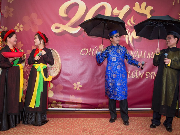 Đại sứ quán Việt Nam ở Hoa Kỳ tổ chức mừng Xuân cùng cộng đồng ảnh 2