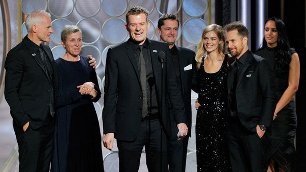 "Three Billboards" thắng lớn tại lễ trao giải Quả cầu Vàng 75 ảnh 1