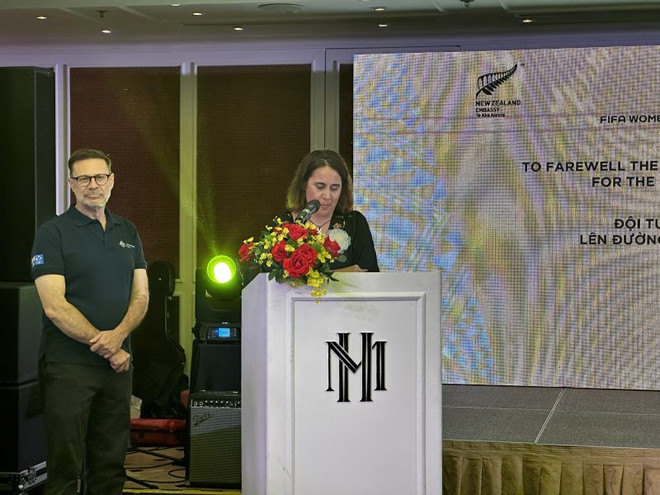 Đại sứ quán New Zealand và Australia gặp mặt Đội tuyển Nữ Việt Nam ảnh 2