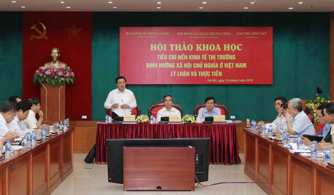 Tiêu chí nền kinh tế thị trường định hướng xã hội chủ nghĩa ở Việt Nam ảnh 2