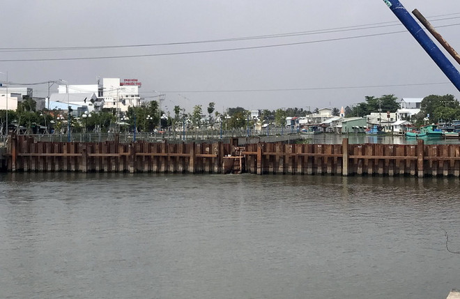 Kiên Giang xây dựng công trình kiểm soát mặn ven biển Tây ảnh 1