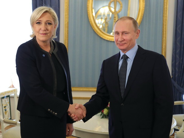 Tổng thống Nga tiếp ứng cử viên Tổng thống Pháp Marine Le Pen ảnh 1