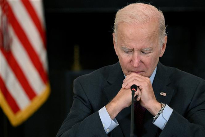 Mỹ: Uy tín của Tổng thống Joe Biden tiếp tục sụt giảm ảnh 1
