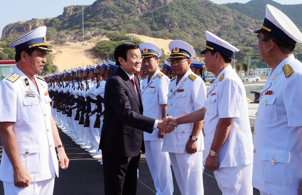 Chủ tịch nước dự lễ khánh thành Cảng Quốc tế Cam Ranh ảnh 1
