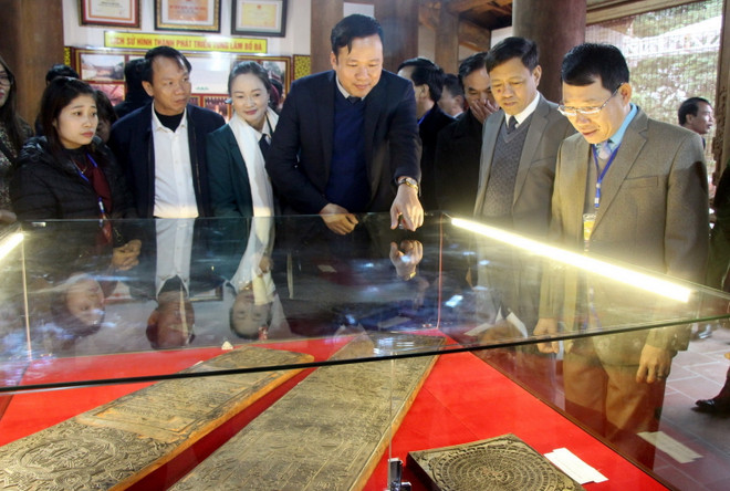 Bắc Giang: Triển lãm, trưng bày Bảo vật Quốc gia Mộc bản chùa Bổ Đà ảnh 2