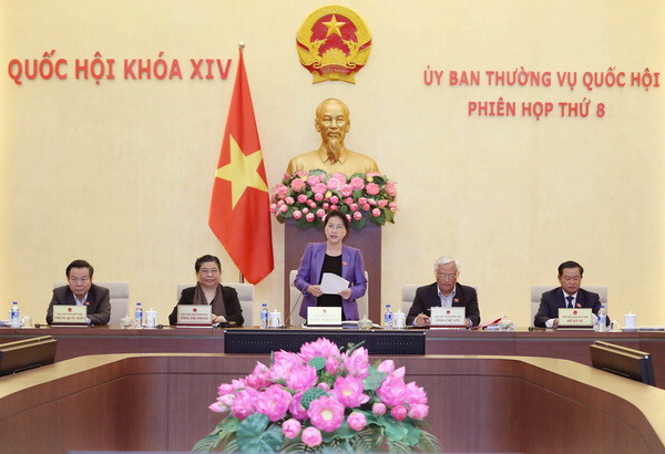 Thông cáo Phiên họp thứ 8 của Ủy ban thường vụ Quốc hội ảnh 1