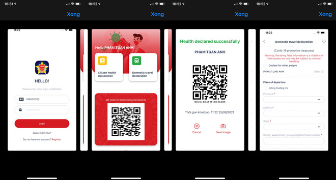 Ứng dụng đã có mặt trên hệ điều hành Android và iOS. (Ảnh chụp màn hình) Quá trình TP.HCM thực hiện NQ86: Điều chỉnh, linh động các giải pháp ảnh 2