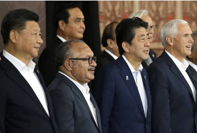 Mỹ và đồng minh phương Tây kiềm chế Trung Quốc ở Nam Thái Bình Dương ảnh 1