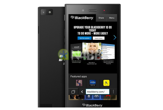 Xuất hiện hình ảnh smartphone BlackBerry Jakarta ảnh 1