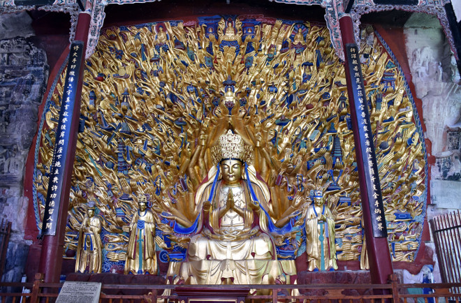 Độc đáo công trình Điêu khắc trên đá Đại Túc ở Trùng Khánh ảnh 6