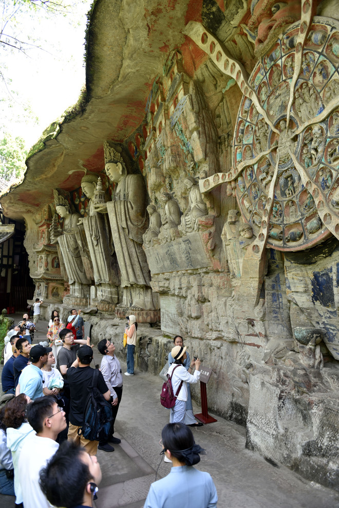Độc đáo công trình Điêu khắc trên đá Đại Túc ở Trùng Khánh ảnh 8