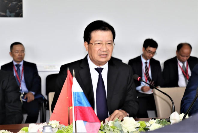 Phó Thủ tướng Trịnh Đình Dũng dự Phiên toàn thể tại VEF-5 tại Nga ảnh 1