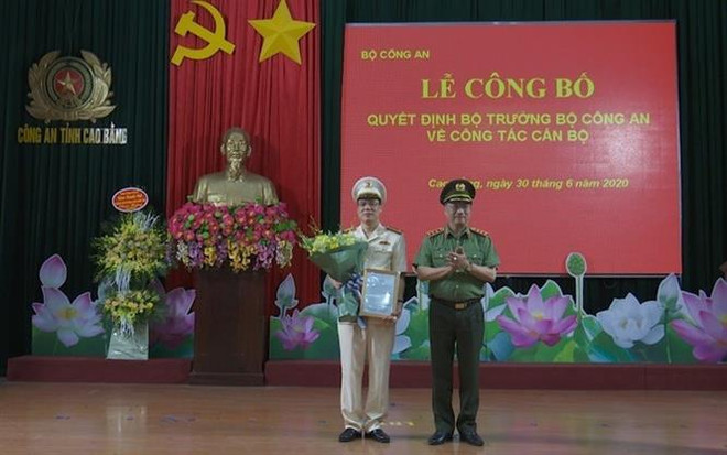 Đại tá Vũ Hồng Quang được bổ nhiệm làm Giám đốc Công an tỉnh Cao Bằng ảnh 1