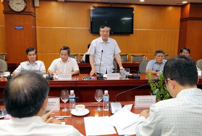 Đoàn kiểm tra làm việc với Ban cán sự Đảng Bộ Công Thương ảnh 1