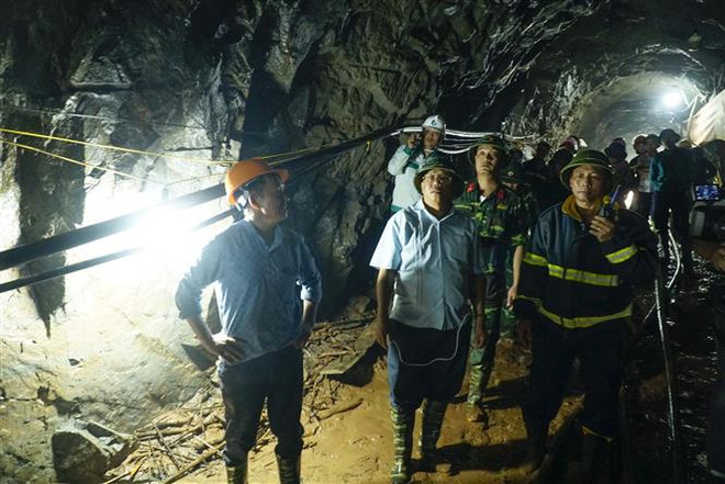 Điện Biên: Huy động tối đa tìm kiếm công nhân kẹt trong hầm thủy điện ảnh 1