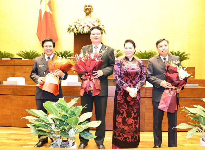 Quốc hội phê chuẩn bổ nhiệm 3 Thẩm phán Tòa án nhân dân tối cao ảnh 1