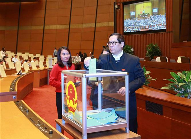 Quốc hội phê chuẩn bổ nhiệm 2 Bộ trưởng, Thống đốc Ngân hàng Nhà nước ảnh 2