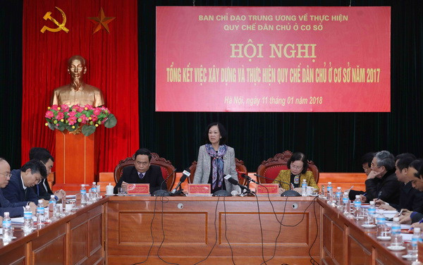 Nâng cao trách nhiệm của chính quyền trong thực hiện dân chủ ở cơ sở ảnh 1