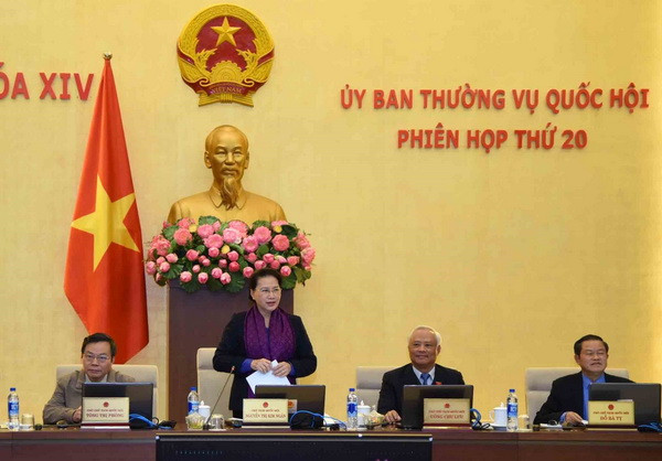 Bế mạc Phiên họp thứ 20 của Ủy ban Thường vụ Quốc hội ảnh 1