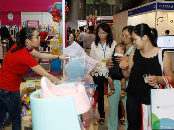[Photo] Khai mạc Triển lãm Vietbabyfair 2014 dành cho mẹ và bé ảnh 4