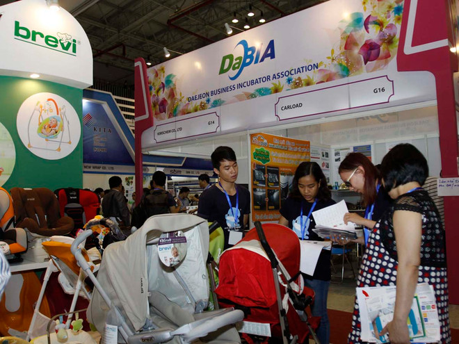 [Photo] Khai mạc Triển lãm Vietbabyfair 2014 dành cho mẹ và bé ảnh 10