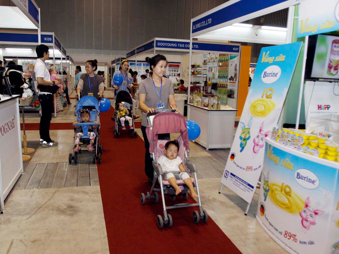 [Photo] Khai mạc Triển lãm Vietbabyfair 2014 dành cho mẹ và bé ảnh 5