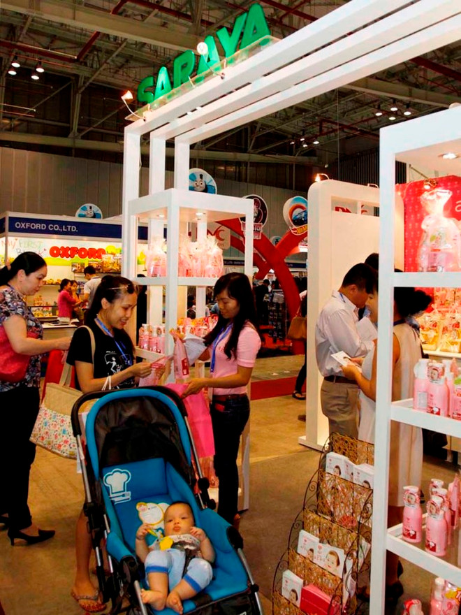 [Photo] Khai mạc Triển lãm Vietbabyfair 2014 dành cho mẹ và bé ảnh 7
