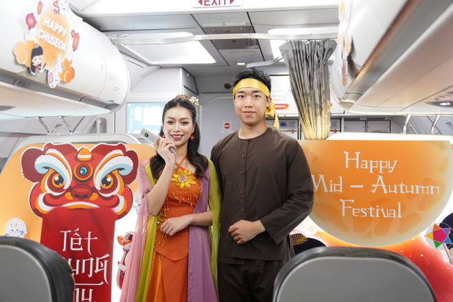 Đón Trung Thu với Chị Hằng, Chú Cuội trên các chuyến bay cùng Vietjet ảnh 1