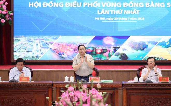 Thủ tướng chủ trì Hội nghị Hội đồng Điều phối Vùng Đồng bằng sông Hồng ảnh 1