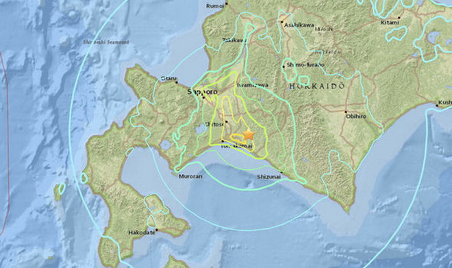Nhật Bản: Động đất 6,7 độ Richter làm rung chuyển tỉnh Hokkaido ảnh 1