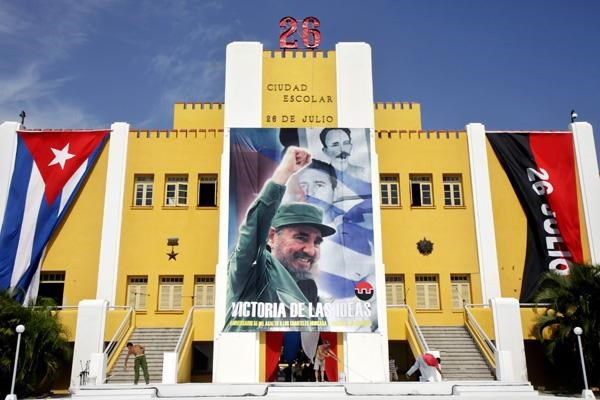 Khu di tích cách mạng Cuba, Trại lính Moncada. (Nguồn: telesurtv.net) Điện mừng kỷ niệm lần thứ 69 Cuộc tấn công Trại lính Moncada ảnh 1