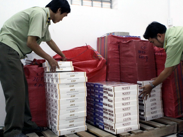 Quảng Trị phát hiện, thu giữ 4.500 gói thuốc lá nhập lậu ảnh 1