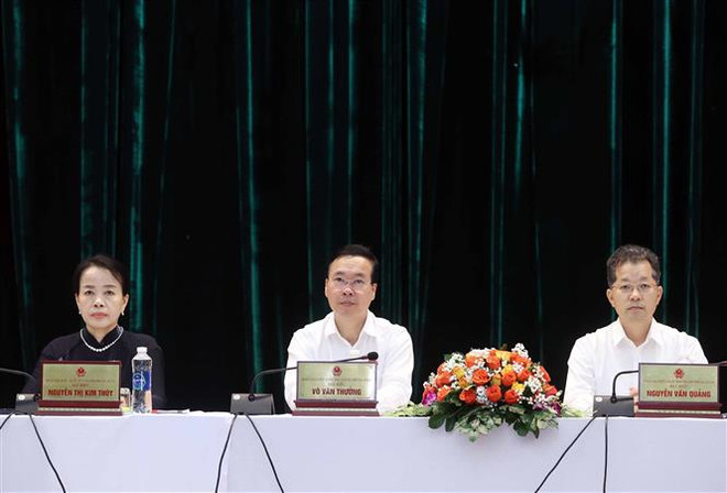 Chủ tịch nước Võ Văn Thưởng tiếp xúc cử tri thành phố Đà Nẵng ảnh 3