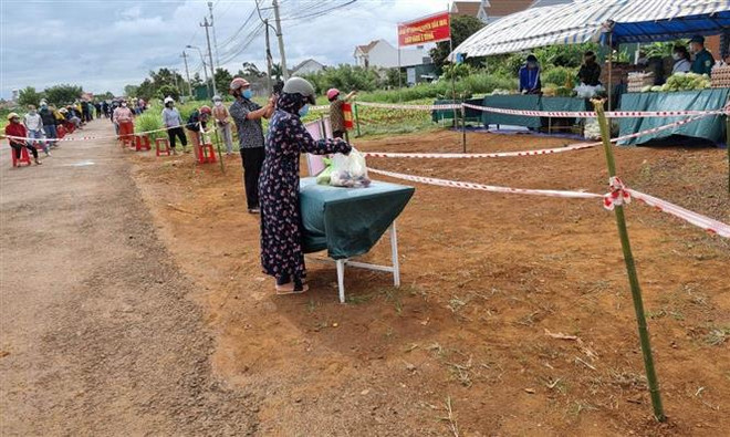 Đắk Nông tổ chức các Gian hàng 0 đồng hỗ trợ người khó khăn do dịch ảnh 2