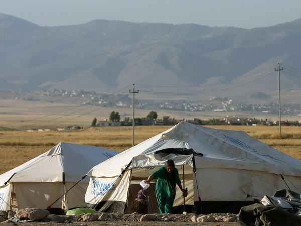 Liên hợp quốc chuyển hàng cứu trợ mùa Đông cho người dân Iraq ảnh 1