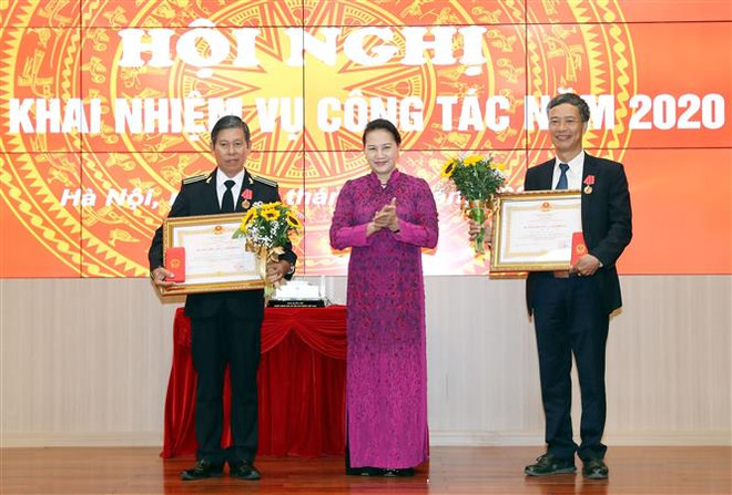 Kiểm toán Nhà nước tổ chức hội nghị triển khai công tác năm 2020 ảnh 4