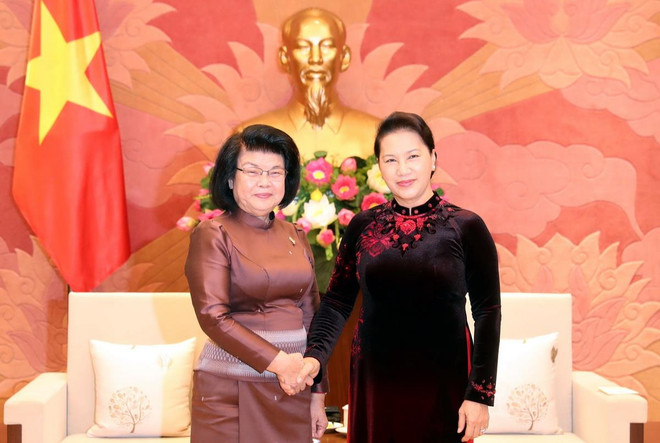 Chủ tịch Quốc hội tiếp Phó Chủ tịch thứ hai Quốc hội Campuchia ảnh 1