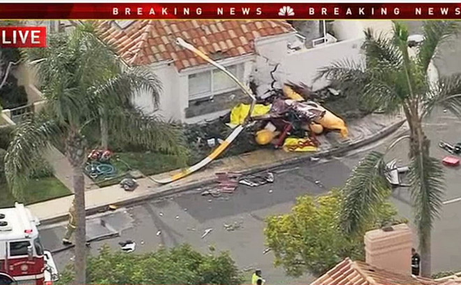 Mỹ: Rơi trực thăng tại bang California khiến 5 người thương vong ảnh 1