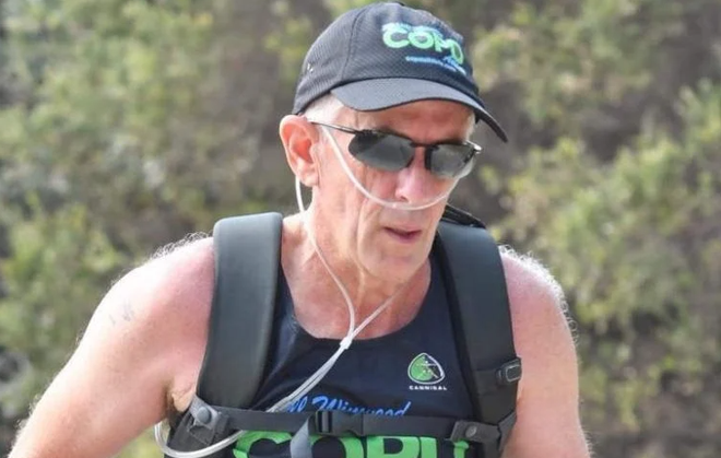 Vận động viên chạy marathon với lá phổi chỉ bằng 1/3 bình thường ảnh 1