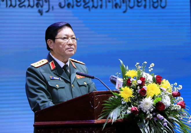 Míttinh kỷ niệm 70 năm ngày truyền thống quân tình nguyện tại Lào ảnh 1