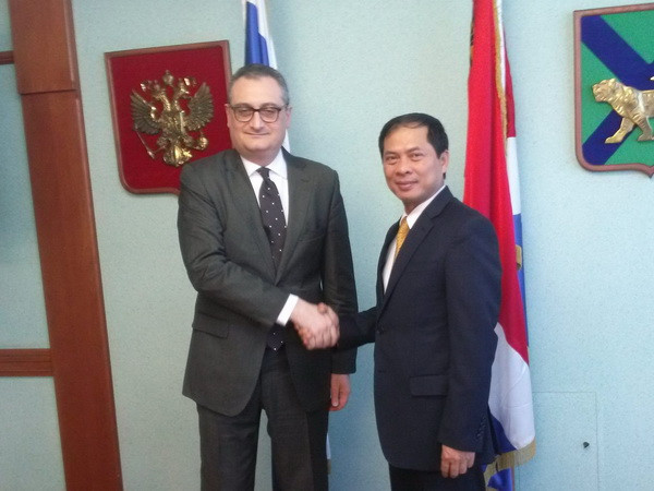 Tham vấn chính trị cấp Thứ trưởng Ngoại giao Việt Nam-Nga ảnh 1