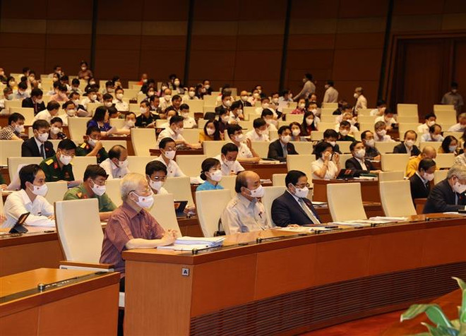 Kỳ họp thứ nhất, Quốc hội khóa XV: Giữ nguyên cơ cấu tổ chức Chính phủ ảnh 1