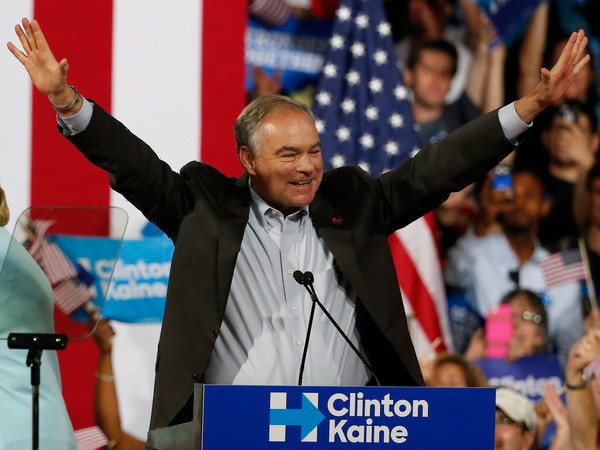 Ông Tim Kaine thành ứng viên Phó Tổng thống Đảng Dân chủ ảnh 1