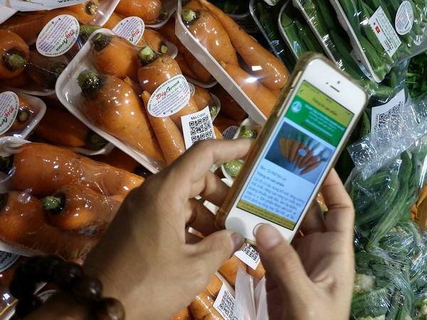 Người dân T​P.HCM được mua rau củ quả có truy xuất nguồn gốc ảnh 1