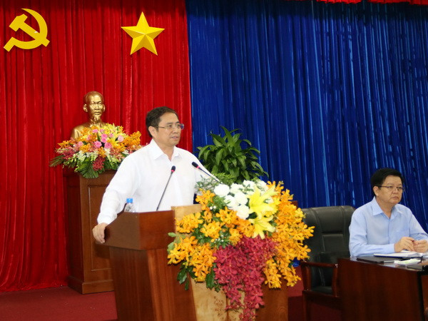 Đoàn công tác Ban Tổ chức Trung ương làm việc tại Bình Dương ảnh 1