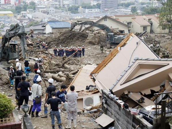 Nhật Bản công khai danh sách các nạn nhân lở đất còn mất tích ảnh 1
