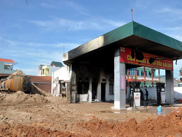 Đã xác định được nguyên nhân vụ cháy xe chở xăng ở Móng Cái ảnh 1