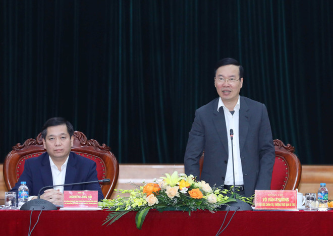 Thường trực Ban Bí thư làm việc với Đảng ủy Khối Doanh nghiệp TW ảnh 1