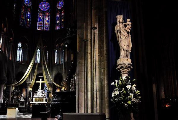 Dữ liệu mô hình 3D Nhà thờ Đức Bà Paris đang được lưu giữ tại Mỹ ảnh 1