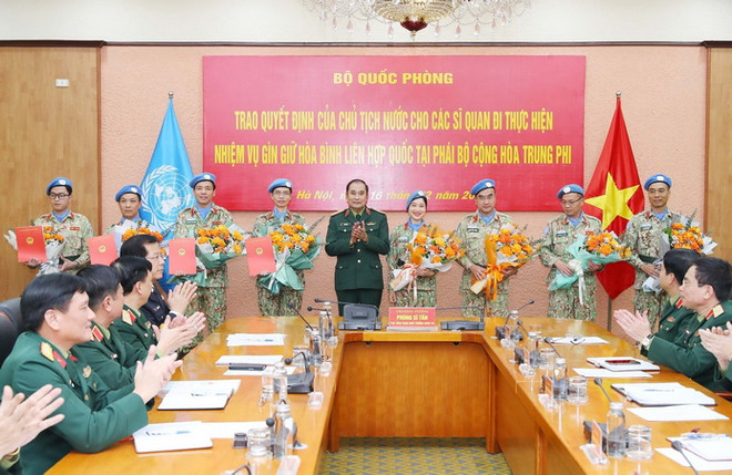 Triển khai hiệu quả lực lượng tham gia hoạt động gìn giữ hòa bình ảnh 1